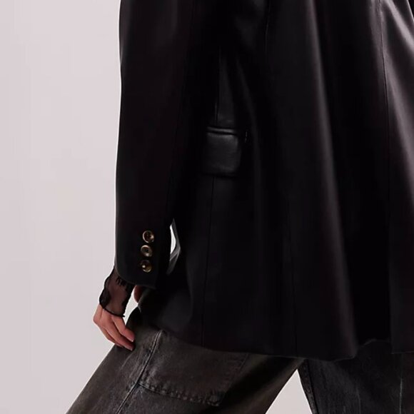 BLANKNYC Bare Essentials Blazer @ Free People SMALL NWT - Picture 8 of 9